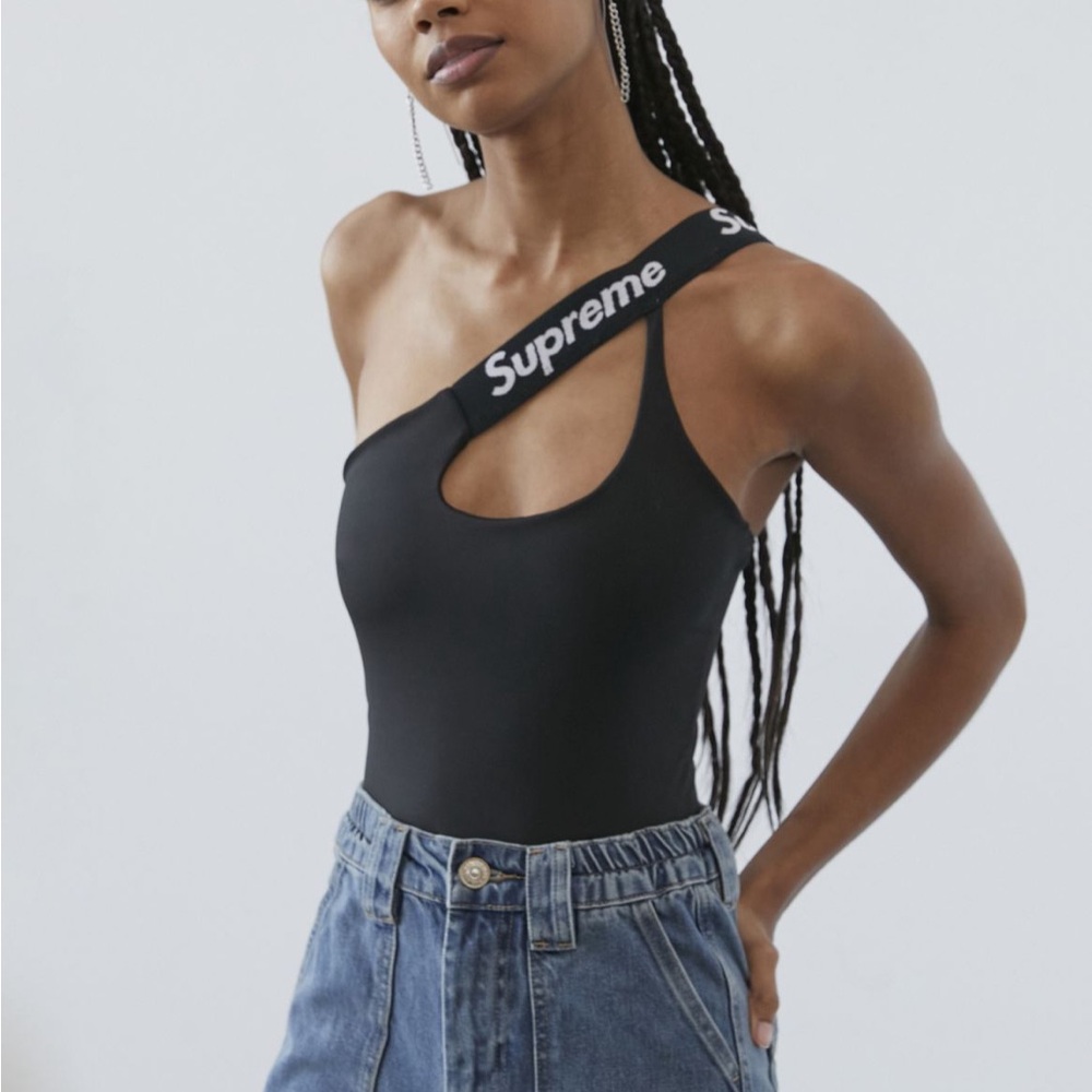 NWOT Frankie Collective Supreme Asymmetric Bodysuit